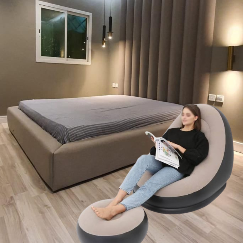 اريكة استرخاء محمولة قابلة للنفخ للمكتب والشرفة