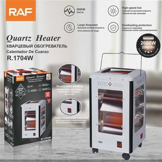دفاية كوارتز RAF – موديل R.1704W | 2000 واط